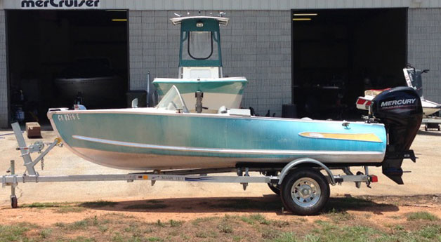 1959 Feathercraft Vagabond boat