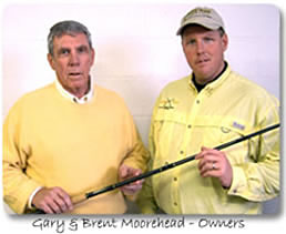 Gary & Brent Moorehead - Owners ESOX Rods