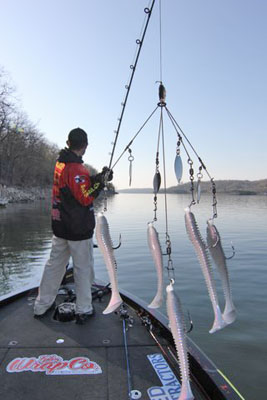 Alabama rig or castable umbrella rig