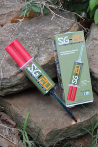 SG-20 adhesive sealant for outdoor gear