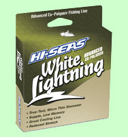 Hi-Seas White Lightning Co-Polymer Fishing Line