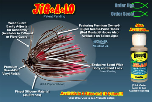 Bodock Jig-A-Lo Fishing Jigs